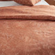 Parure de lit - TODAY Crazy - Imprimé Floral - 2 personnes - 220 x 240 cm - Orange