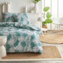 Parure de lit - TODAY Crazy - Imprimé Jungle - 2 personnes - 220 x 240 cm - Bleu