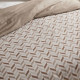 Parure de lit - TODAY Crazy - Imprimé Graphique - 2 personnes - 220 x 240 cm - Beige