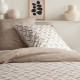 Parure de lit - TODAY Crazy - Imprimé Graphique - 2 personnes - 220 x 240 cm - Beige
