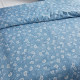Parure de lit - TODAY Crazy - Imprimé Floral - 2 personnes - 220 x 240 cm - Bleu
