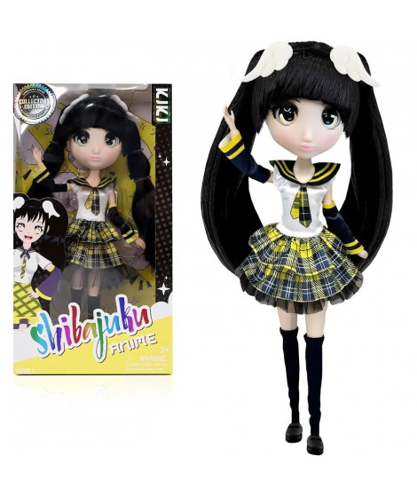 Grande Poupée Kawai style Japon 30 cm - Poupée Kiki - BANDAI - Licence Officielle Shibajuku Anime