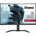Écran PC - IIYAMA - GCB3280QSU-B2 - 31,5 QHD - VA - 180Hz - 0,2ms - HDMI/DP/USB HUB - Pied réglable - Incurvé 1500R - Noir