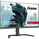 Écran PC - IIYAMA - GCB3280QSU-B2 - 31,5 QHD - VA - 180Hz - 0,2ms - HDMI/DP/USB HUB - Pied réglable - Incurvé 1500R - Noir
