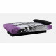 Banquette clic-clac  - 3 places  Coton Parcours Mauve 190 x 92 x 96 cm  DREAM
