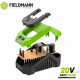 Chargeur - FIELDMANN - Pour batterie 20V - Charge 2Ah en 60 min - Compatible 2Ah, 4Ah