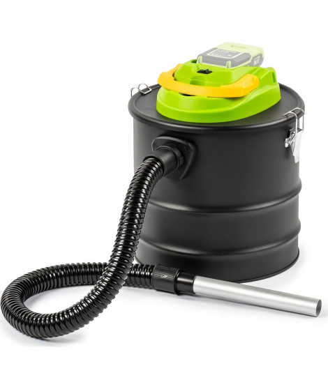 Aspirateur a cendres sans fil - FIELDMANN - 20V - Filtre HEPA lavable - Batterie et chargeur non inclus