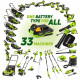 Batterie - FIELDMANN - 20V - 8Ah
