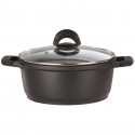Faitout fonte d'aluminium - GSW - SILCOGUSS - 28 cm - Induction - Noir