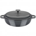 Cocotte fonte massive - GSW - GREY SHADOW - 30 cm - Ronde - Induction - Gris