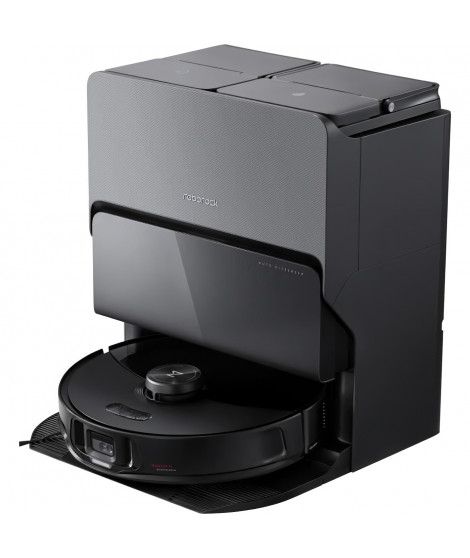 ROBOROCK S8 MaxV Ultra - Aspirateur Robot Laveur avec Station RockDock Ultra 8-en-1 - 10 000 Pa - Brosse Latérale & DuoRoller