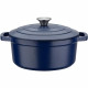 GSW - Blue Magic - Marmite - Ø 20 cm - Fonte d'acier - Bleu - Tous feux dont induction