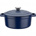 GSW - Blue Magic - Marmite - Ø 20 cm - Fonte d'acier - Bleu - Tous feux dont induction