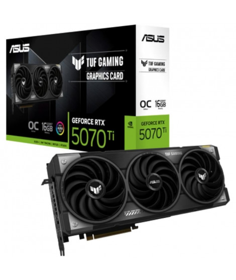 Carte graphique - ASUS - TUF-RTX5070TI-O16G-GAMING