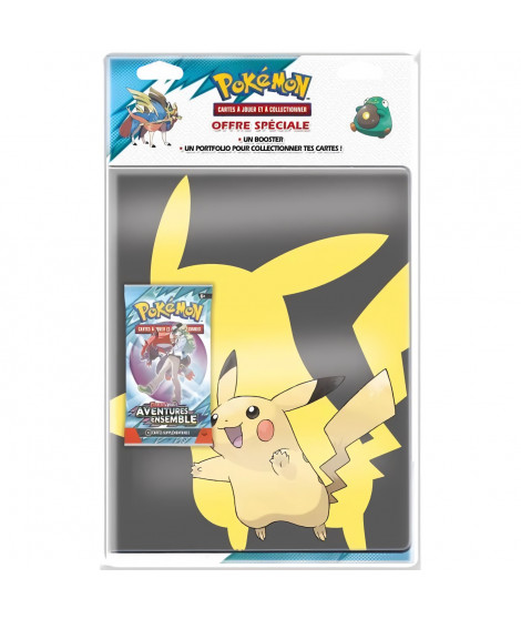 Pokémon EV09 : pack Cahier Pokémon + 1 booster EV09