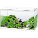 Aquarium 60 - CIANO - 58 L + Filtre + LED + Chauffafe + Consommable - Blanc