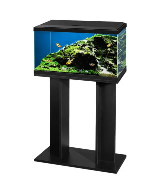 Meuble Aquarium - CIANO - pour aquarium 54 L - 60 cm - Noir
