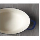 GSW - Blue Magic - Cocotte - 33 x 26 cm - Fonte d'acier - Bleu - Tous feux dont induction