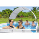 BESTWAY - Auvent pour piscine ovale et rectangulaire