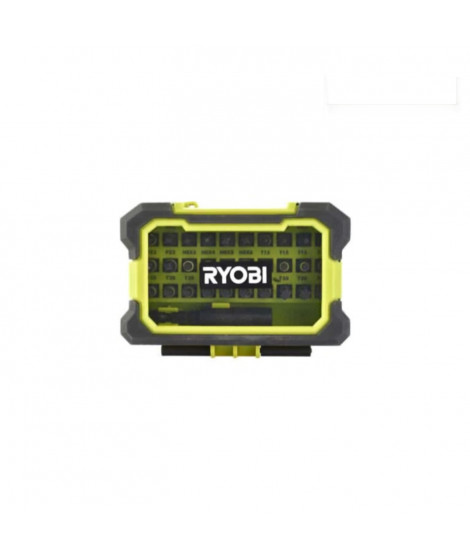 Coffret RYOBI 31 accessoires de vissages spécial impact RAK31MSDI