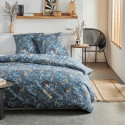 Parure de lit - TODAY Crazy - Imprimé Floral - 2 personnes - 220 x 240 cm - Bleu
