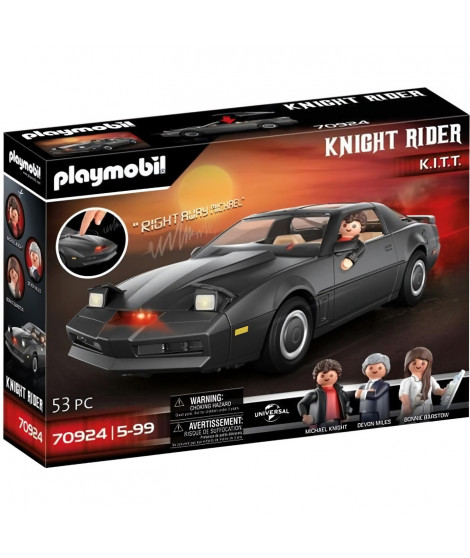 PLAYMOBIL - 70924 - Knight Rider K.I.T.T. - K 2000 - Classic Cars