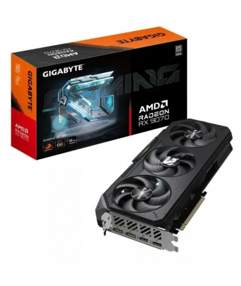 Carte graphique - GIGABYTE - Radeon RX 9070 GAMING OC - 16 Go