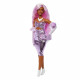 Barbie-Deluxe Style-Poupée Barbie a Robe Rose Brillante HYV25