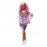 Barbie-Deluxe Style-Poupée Barbie a Robe Rose Brillante HYV25