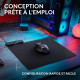 Tapis de souris - Systeme de charge sans fil - Logitech G - Powerplay 2  - Noir