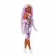Barbie-Deluxe Style-Poupée Barbie a Robe Rose Brillante HYV25