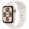 Apple Watch SE GPS + Cellular - 44mm - Boîtier Starlight Aluminium - Bracelet Starlight Sport Band - S/M