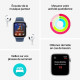 Apple Watch SE GPS + Cellular - 44mm - Boîtier Starlight Aluminium - Bracelet Starlight Sport Band - S/M