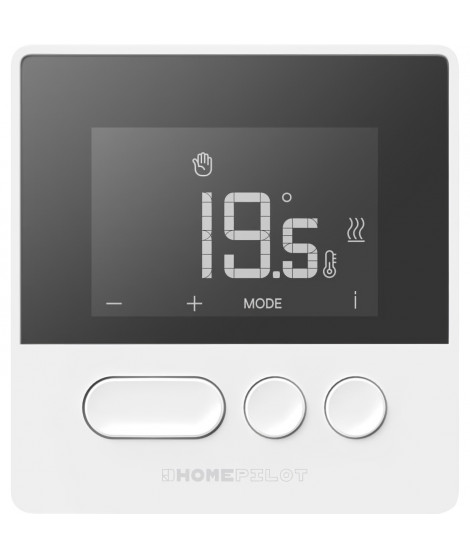 Thermostat connecté Pure avec récepteur - HOME PILOT - Chauffage connecté | Economies d'énergie
