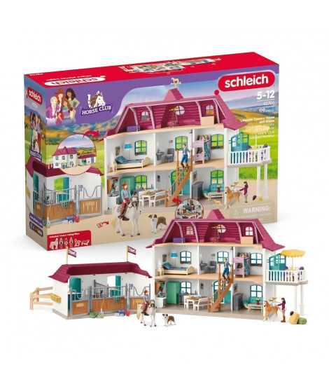 Coffret Grand centre équestre de Lakeside, SCHLEICH 42706, Horse Club, Des 4 ans