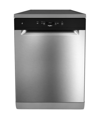 Lave-vaisselle WHIRLPOOL WFC3C34X - 14 couverts - Induction - L60cm - 44 dBA - Inox