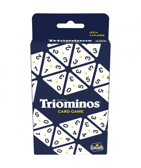 Triominos Card game - Jeu de société - GOLIATH - Des 6 ans