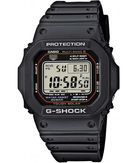 Montre - CASIO - G-Shock The Origin - Fonction solaire - Résistante aux chocs - Homme Noir