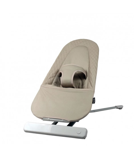 Transat balancelle design - BAMBISOL - 2 inclinaisons d'assise - De la naissance a 9 kg - Beige
