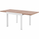 Table de jardin extensible - Rectangulaire - Aspect bois - Aluminium - 8 personnes - CALVI