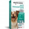 VETOCANIS 2 Pipettes anti-puces et anti-tiques - Pour chien 10-20 kg - 2x 1 mois de protection
