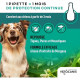 VETOCANIS 2 Pipettes anti-puces et anti-tiques - Pour chien 10-20 kg - 2x 1 mois de protection