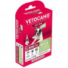 VETOCANIS Duo Spot on, Anti-puces et Anti-tiques pour petit chien, 2 pipettes