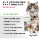 VETOCANIS Shampoing sans rincage - Pour chat