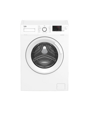 Lave-linge hublot BEKO WUV8011XWW - 8 kg - 1000 trs/min - Induction - Blanc