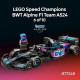 LEGO Lot de 10 écuries Formula 1 Speed Champions - Jeu de construction avec véhicule de course + 1 minifigurine collector
