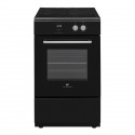 Cuisiniere a induction - CONTINENTAL EDISON - CECI3FCB2 - 4 feux - 50 x 85 x 60 cm - Noir