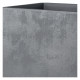 Jardiniere Muret - DEROMA - Millennium R - Ashgrey - A réserve d'eau - 79 cm