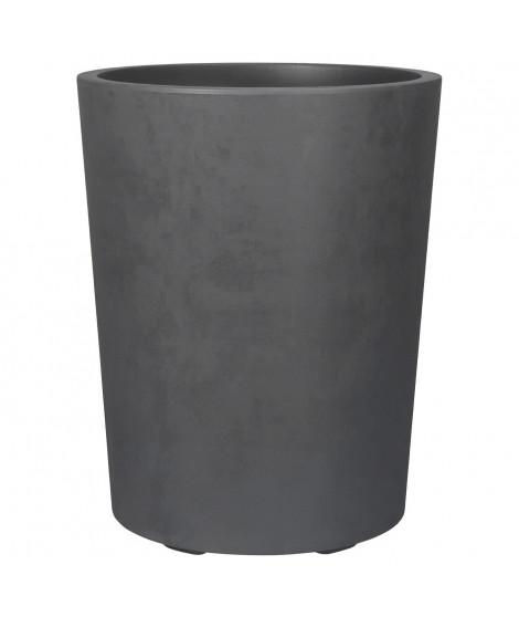 Pot de fleur Vase - DEROMA - Millennium R - Anthracite - A réserve d'eau - Hauteur - 53 cm