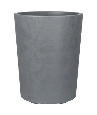 Pot de fleur - DEROMA - Millennium R - Ashgrey - A réserve d'eau - Hauteur 53 cm